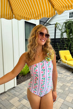 Load image into Gallery viewer, PREORDER: Sunset Floral Swim Set
