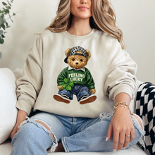 Load image into Gallery viewer, Feeling Lucky Graphic Sweatshirt