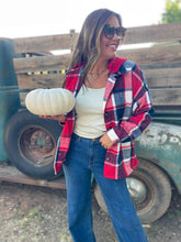 Load image into Gallery viewer, PREORDER: Jackson Plaid Shacket in Two Colors