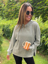 Load image into Gallery viewer, PREORDER: Best Selling Touch Of Fall Thermal Hoodie in Five Colors