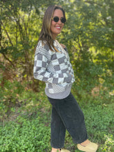 Load image into Gallery viewer, PREORDER: All Checkered Out Sweater in Four Colors