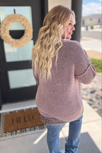 Load image into Gallery viewer, PREORDER: Contrast Trim Knit Cardigan in Four Colors