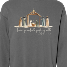 Load image into Gallery viewer, Greatest Gift of All Crewneck Sweatshirt - Bella