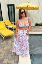 Load image into Gallery viewer, PREORDER: Floral Capri Chic Swim Set