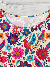 Load image into Gallery viewer, Western Vintage Summer Ruffled Sleeve Floral Print Top