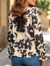 Load image into Gallery viewer, Vintage open back tie shirt top