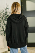 Load image into Gallery viewer, A Million Different Reasons Hooded Pullover in Black