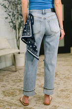 Load image into Gallery viewer, Alex Mid Rise Boyfriend Jean with Bandana Loop