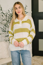 Load image into Gallery viewer, As Long As You're Mine Loose Knit Collared Top