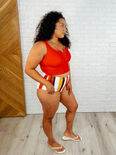 Load image into Gallery viewer, Bermuda Stripe Bottoms in Red