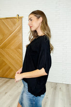 Load image into Gallery viewer, Bare Necessitee Relaxed Tee in Black