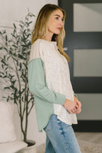 Load image into Gallery viewer, Because I Can Drop Shoulder Henley Top