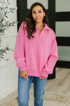 Load image into Gallery viewer, Bonbon Delight Half Zip Pullover in Pink