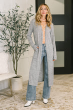 Load image into Gallery viewer, Call Me Wonderful Longline Cardigan in Grey