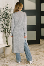 Load image into Gallery viewer, Call Me Wonderful Longline Cardigan in Grey