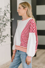 Load image into Gallery viewer, Candy Stripes & Chill Sweatshirt