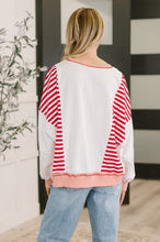 Load image into Gallery viewer, Candy Stripes & Chill Sweatshirt