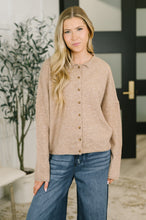 Load image into Gallery viewer, Careful Consideration Collared Button Down in Mocha