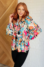 Load image into Gallery viewer, Carry Me Away Floral Peplum Blouse