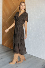 Load image into Gallery viewer, Cause a Scene Surplice Neck Dress