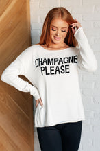 Load image into Gallery viewer, Champagne Please Lightweight Sweater