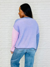 Load image into Gallery viewer, Coffee Date Color Block Cardigan