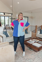 Load image into Gallery viewer, Color Me Cool Color Block Top