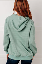 Load image into Gallery viewer, Crosswalk Textured Hoodie in Green