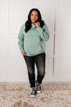 Load image into Gallery viewer, Crosswalk Textured Hoodie in Green