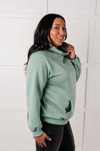 Load image into Gallery viewer, Crosswalk Textured Hoodie in Green