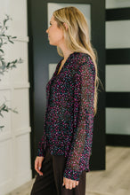 Load image into Gallery viewer, Doing the Most Polka Dot Blouse