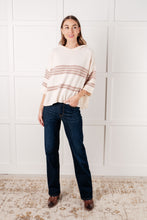 Load image into Gallery viewer, Don't Forget the Cold Foam Striped Hoodie