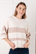 Load image into Gallery viewer, Don't Forget the Cold Foam Striped Hoodie