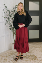 Load image into Gallery viewer, Easy Pick Tiered Maxi Skirt