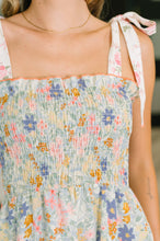 Load image into Gallery viewer, Elegant Edge Tiered Maxi Dress in Sage
