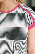 Load image into Gallery viewer, Emotionally Attached Trim Detail Tee