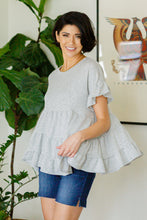 Load image into Gallery viewer, Endless Memories Tiered Babydoll Top