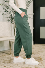 Load image into Gallery viewer, Every Second, Every Hour Jogger Bottoms in Dark Forest