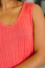 Load image into Gallery viewer, Everything She Wants Sleeveless Maxi Dress in Coral