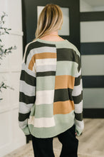 Load image into Gallery viewer, Fall Into Us Color Block Knit Pullover