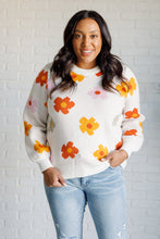 Load image into Gallery viewer, Falling Flowers Floral Sweater