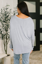 Load image into Gallery viewer, Feel That Something Contrast Sleeve Top