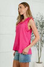 Load image into Gallery viewer, Flourish and Flare Ruffle Detail Tank