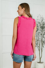 Load image into Gallery viewer, Flourish and Flare Ruffle Detail Tank