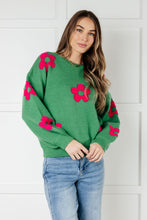 Load image into Gallery viewer, Follow Your Heart Drop Shoulder Sweater