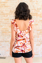 Load image into Gallery viewer, Francesca Embroidered Top in Rust