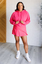 Load image into Gallery viewer, Had Me in the First Half Pullover Hoodie in Flamingo Pink