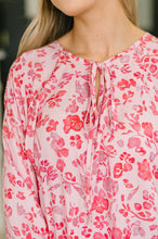 Load image into Gallery viewer, Garden Kiss V-Neck Puff Sleeve Blouse