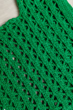 Load image into Gallery viewer, Girls Day Open Weave Bag in Green