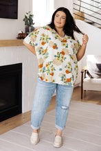 Load image into Gallery viewer, Good Morning Floral V-Neck Blouse